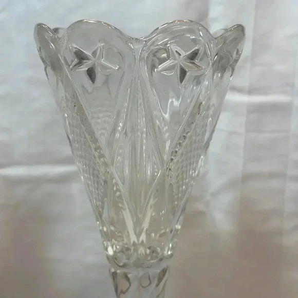 Vintage Celestial Star Crystal Goblets Glasses - Picture 2 of 4